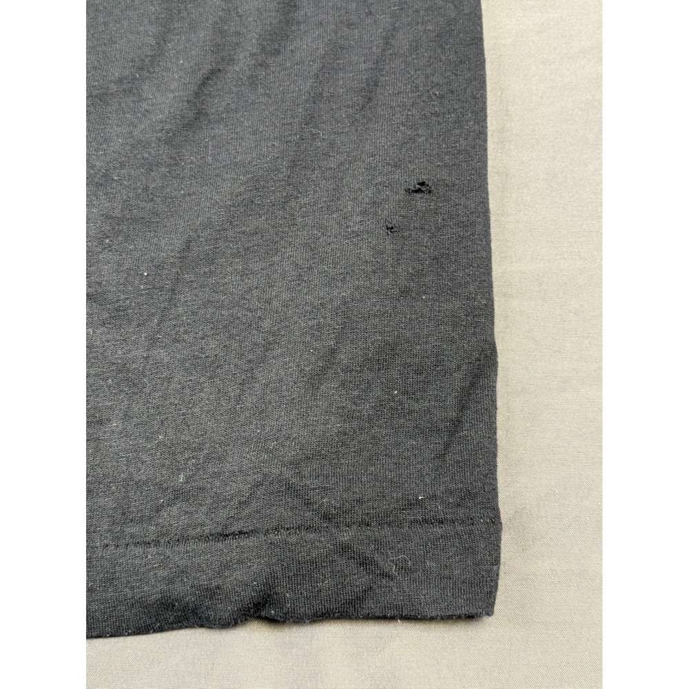 Vintage‎ 1989 Bon Jovi Tour Shirt Screen Stars XL Black Skull Graphic Rock Tee - Picture 7 of 13